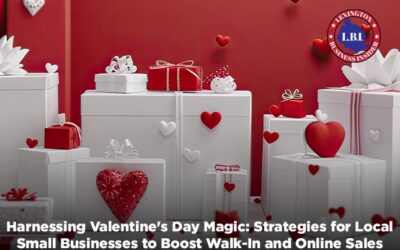 Harnessing Valentine’s Day Magic: Strategies for Local Small Businesses to Boost Walk-In and Online Sales
